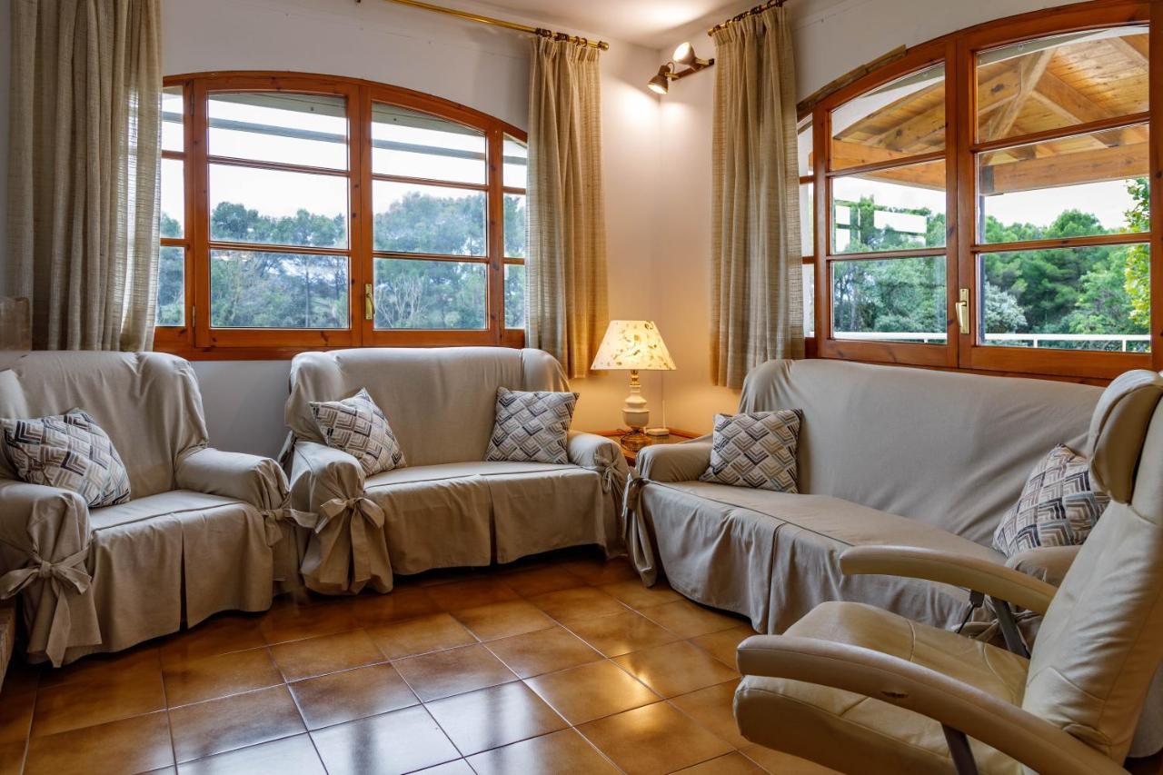 Willa Casa Fontanals Pla del Panadés Zewnętrze zdjęcie